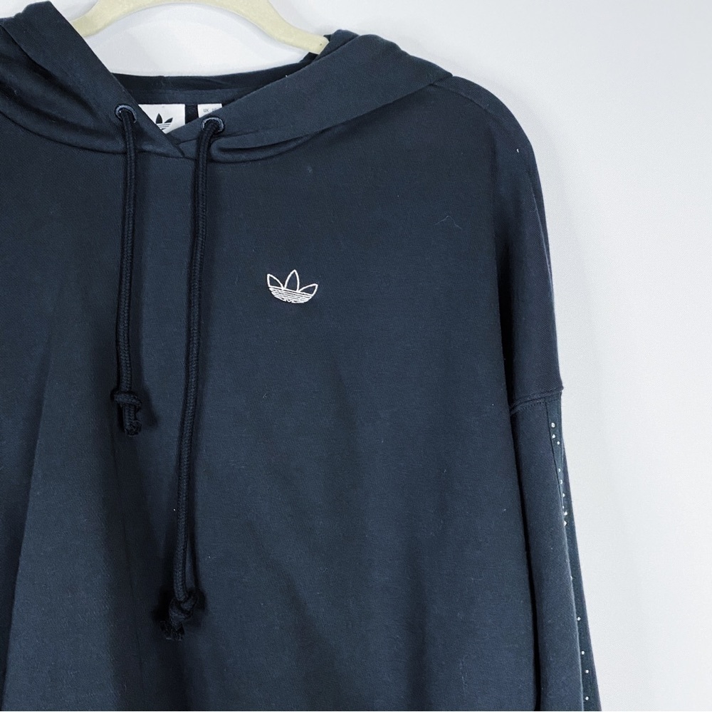 Adidas - Rhinestone Embellished Crop Jacket - Picture 4 of 5
